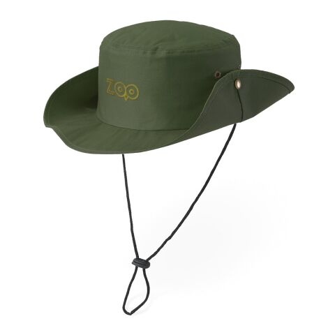 BLASS. Safari-Hut aus 100% Polyester (160 g/m²) Dunkelgrün | ohne Werbeanbringung | Nicht verfügbar | Nicht verfügbar | Nicht verfügbar
