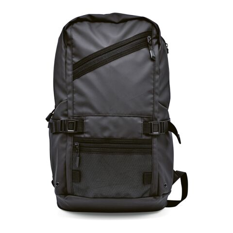 Rivin 18L Rucksack aus rPET. Reflektive Tasche. Laptops bis 17" Schwarz | ohne Werbeanbringung | Nicht verfügbar | Nicht verfügbar | Nicht verfügbar