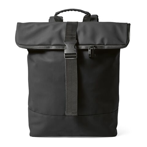 Milan 24L Rucksack aus rPU und rPET. Laptops bis 17" Schwarz | ohne Werbeanbringung | Nicht verfügbar | Nicht verfügbar | Nicht verfügbar