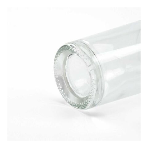 Adige 750 Glasflasche 780ml. Mit silbernem Deckel Durchsichtig
