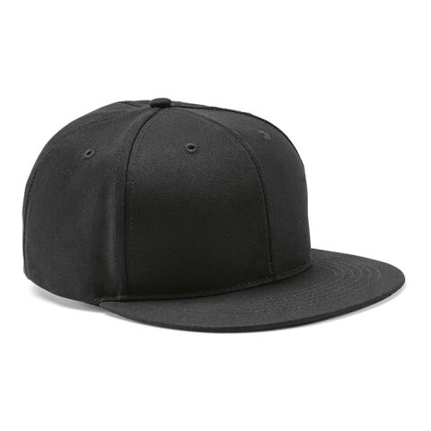 Cornell Cap recy. Baumwolle 180 gsm Schwarz | ohne Werbeanbringung