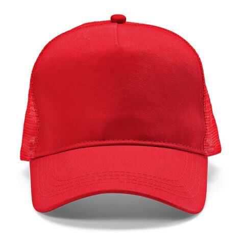 Zappa Kappe aus rPET und recy.Baumwolle. Mit Druckknopfverschluss Rot | ohne Werbeanbringung | Nicht verfügbar | Nicht verfügbar | Nicht verfügbar