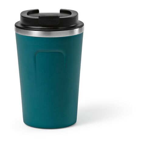 Limpopo Reisebecher recy.Edelstahl, 490 ml. Doppelwandig und Auslaufsicher Petrol | ohne Werbeanbringung | Nicht verfügbar | Nicht verfügbar | Nicht verfügbar