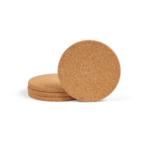 Modigliani Untersetzer aus Kork. Set mit 4 Stück Natur | ohne Werbeanbringung | Nicht verfügbar | Nicht verfügbar | Nicht verfügbar