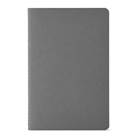 Bronte A5 Notizbuch.Softcover und Kartoneinband. FSC-zertifiziertes Papier Grau | ohne Werbeanbringung | Nicht verfügbar | Nicht verfügbar | Nicht verfügbar