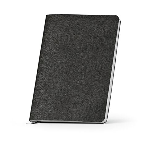 Sartre Notizbuch A5 recy. Papier 80 gsm Schwarz | ohne Werbeanbringung | A5