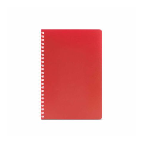 Horace A5 Spiralnotizbuch aus recy. PP. Softcover.70g/m². 160 Seiten. FSC®-zertifiziert. Rot