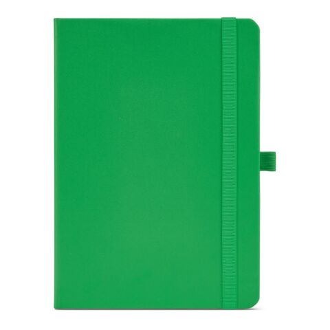 Dumas A5 Notizbuch aus recy.PU.Hardcover.70g/m². 160 Seiten, FSC®-zertifiziert Grün