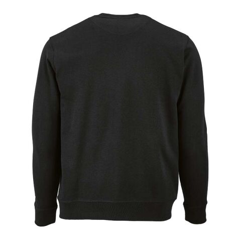 Capri Unisex Sweatshirt mit Rundhalsausschnitt. 100% Bio-Baumwolle Schwarz | ohne Werbeanbringung | Nicht verfügbar | Nicht verfügbar | Nicht verfügbar