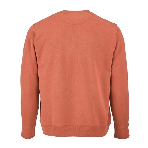 Capri Unisex Sweatshirt mit Rundhalsausschnitt. 100% Bio-Baumwolle Orange | M