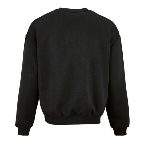 Whitehaven Oversized Sweatshirt. Bio-Baumwolle, recy. Baumwolle und rPET Schwarz | 2XL | ohne Werbeanbringung | Nicht verfügbar | Nicht verfügbar | Nicht verfügbar