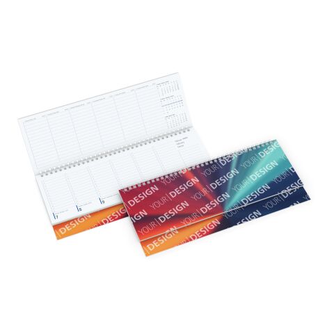 Tisch-Querkalender Compact 1 Woche = 2 Seiten 8–20 Uhr 304 × 135 mm | ohne Werbeanbringung | ohne Werbeanbringung