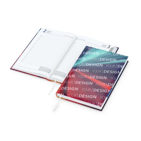 Tageskalender Manager Monatsregister Mo.–So. je 1 Seite Papier-Hardcover DIN A5 | ohne Werbeanbringung | matt