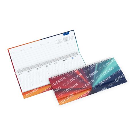 Tisch-Querkalender Master 1 Woche = 2 Seiten 8–21 Uhr 310 × 135 mm | 4C-Quality | Nicht verfügbar | Nicht verfügbar | Papier-Hardcover matt