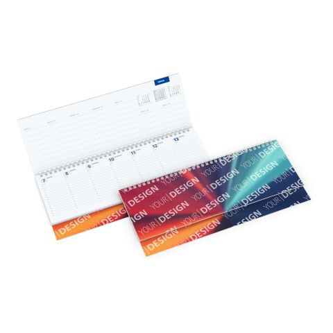 Tisch-Querkalender Master 1 Woche = 2 Seiten 8–21 Uhr 304 × 135 mm | Nicht verfügbar | ohne Werbeanbringung | ohne Werbeanbringung | Karton-Softcover