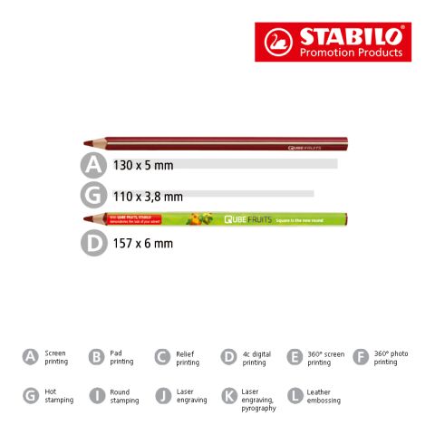 STABILO GREENtrio Farbstift gelb | ohne Werbeanbringung | Nicht verfügbar | Nicht verfügbar | Nicht verfügbar