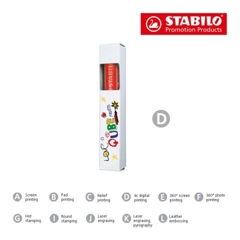 STABILO woody duo Farbstift 1er-Set ohne Werbeanbringung