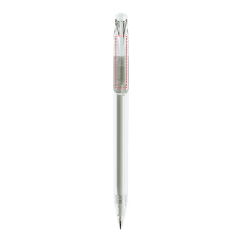 Prodir DS1 Drehkugelschreiber transparent transparent | Blau | ohne Werbeanbringung | ohne Werbeanbringung | Kunststoff transparent