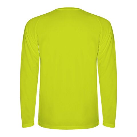 Montecarlo Langarm-Sport-Shirt für Kinder Standard | Fluor Yellow | 8 | ohne Werbeanbringung | Nicht verfügbar | Nicht verfügbar | Nicht verfügbar