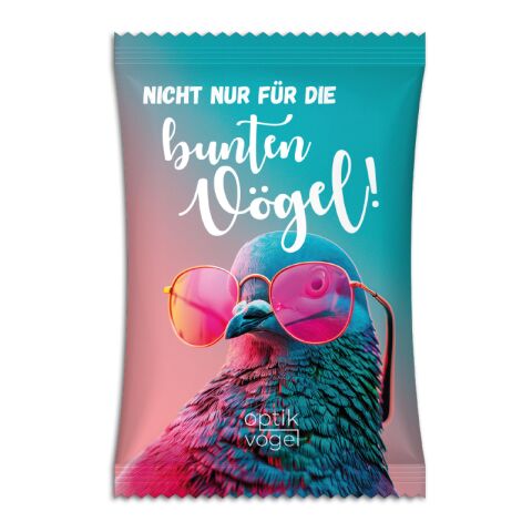 Fruchtkaramellen im Werbetütchen weiß | ohne Werbeanbringung | Standard-Folie