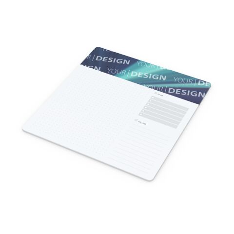 Haftnotiz-Mousepad orgaLine Deskpad Notizen To-dos Prioritäten Weiß | 203 × 217 mm | ohne Werbeanbringung