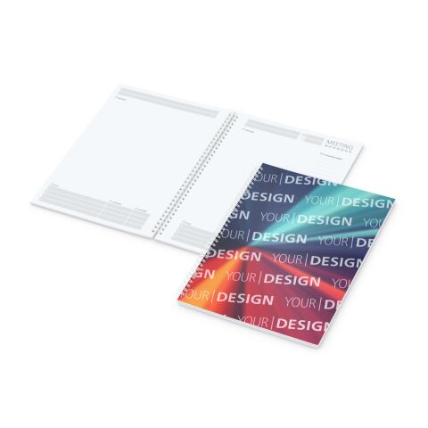 Notizbuch Spiralbindung orgaLine Meeting Notizen Prioritäten To-dos A4+ (225 × 297 mm) | ohne Werbeanbringung