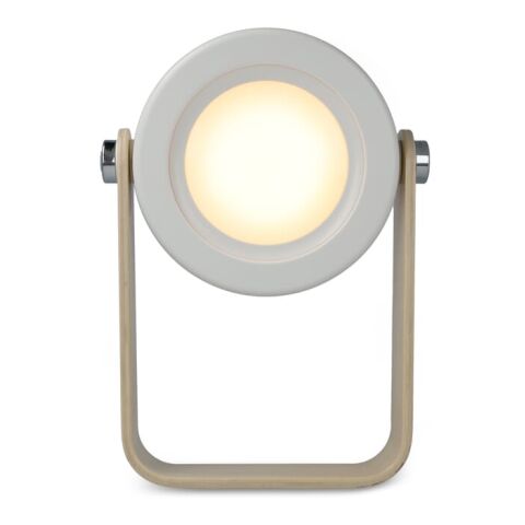 Coollux Multifunktions-LED-Lampe mit Bambusgriff Weiss | ohne Werbeanbringung | Nicht verfügbar | Nicht verfügbar
