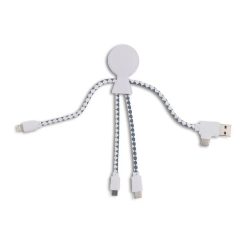 2081 | Xoopar Mr. Bio Charging cable Weiss | ohne Werbeanbringung | Nicht verfügbar | Nicht verfügbar | Nicht verfügbar