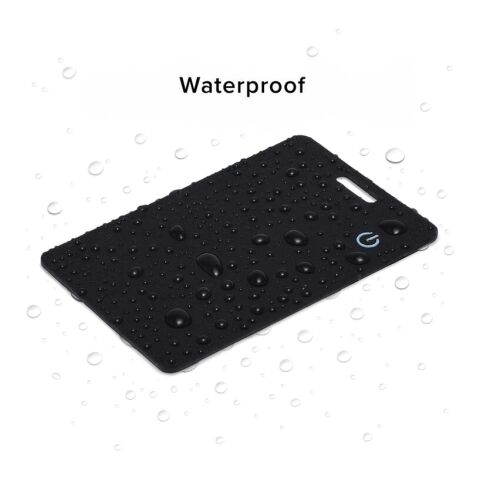 Xoopar ICE-Card Ultradünne Tracker-Karte wiederaufladbar Schwarz | Digitaldruck | Seite 1 | 64 mm x 53 mm