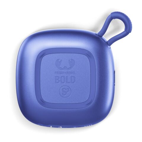 Fresh n Rebel Bold S3 wasserdichter Bluetooth-Lautsprecher Blau Weiss | ohne Werbeanbringung | Nicht verfügbar | Nicht verfügbar