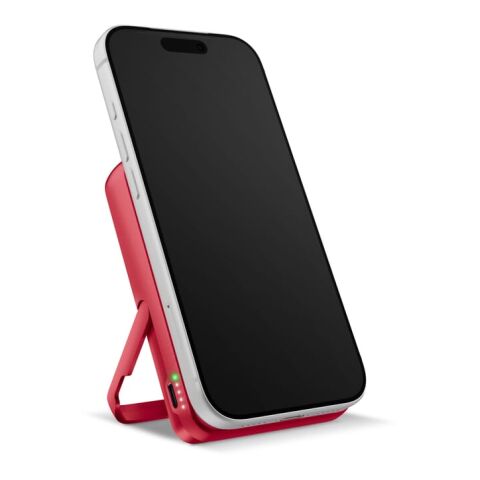 Fresh 'n Rebel Kabellose Powerbank 10000 mAh kompatibel mit MagSafe Rot Weiß | ohne Werbeanbringung | Nicht verfügbar | Nicht verfügbar