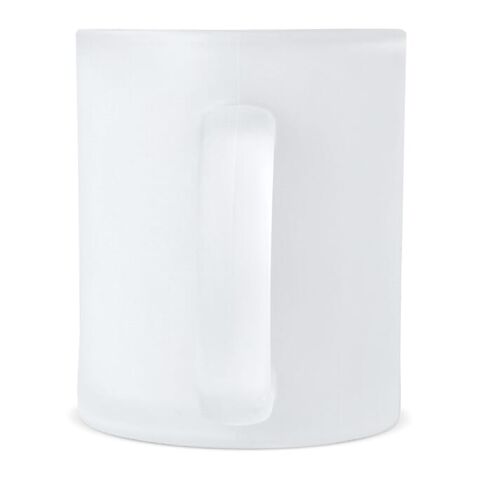 Mallorca Sublimations Becher aus gefrostetem Glas 335ml Transparent
