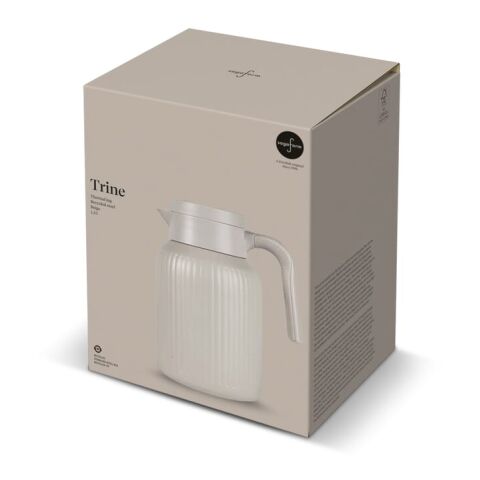 Sagaform Trine Thermokaraffe (recycelt) 1.5 L Beige