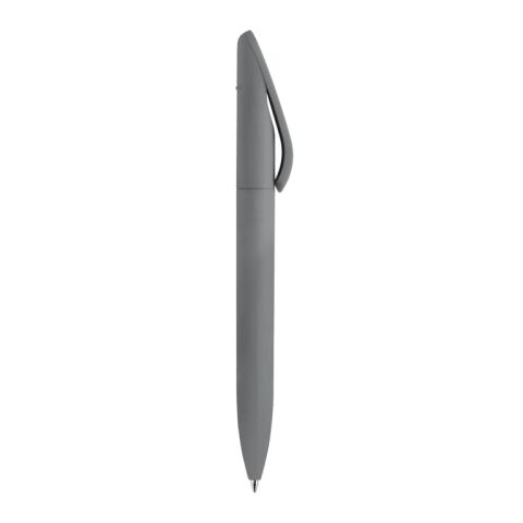 Kugelschreiber Slash Soft-Touch Hergestellt in Deutschland Grau | 3D Digitaldruck | 270° unter dem Clip | 55 mm x 6 mm | Nicht verfügbar