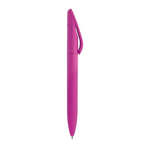 Kugelschreiber Slash Soft-Touch Hergestellt in Deutschland Rosa | 3D Digitaldruck | 90° unter dem Clip | 55 mm x 6 mm | Nicht verfügbar
