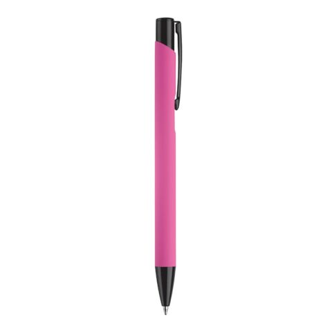 Kugelschreiber Alicante weiche Berührung Rosa-Schwarz | Gravur | in Verlängerung vom Clip | 50 mm x 8 mm | Nicht verfügbar