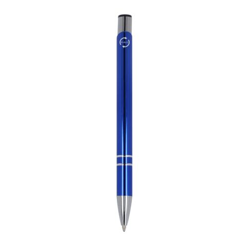 Alicante glänzende R-AL schwarze Tinte Blau Weiss | Gravur | 90° vom Clip | 55 mm x 8 mm | Nicht verfügbar