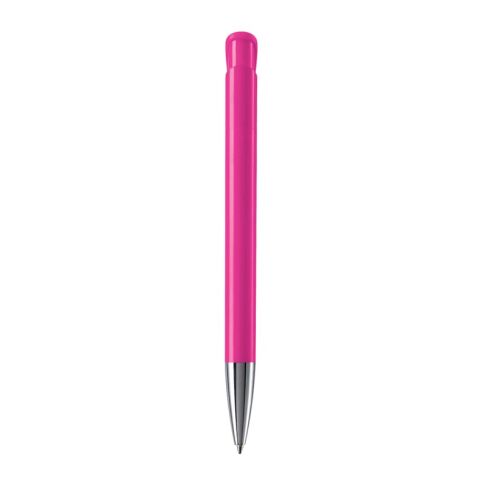 Kugelschreiber Atlas Hardcolour mit Metallspitze Rosa | 1-farbiger Tampondruck | Clip | 30 mm x 8 mm | Nicht verfügbar