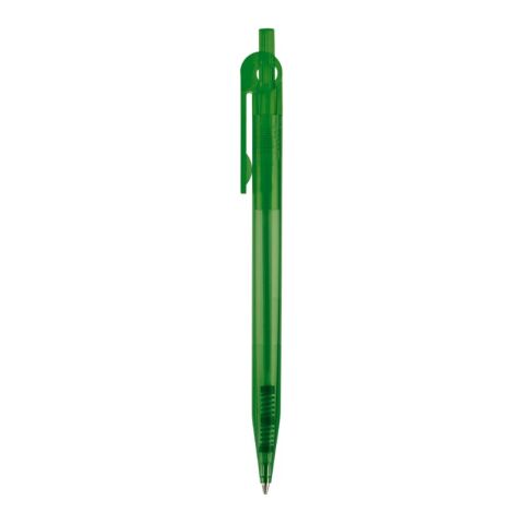 Kugelschreiber Futurepoint Transparent Grün-Grün | 1-farbiger Siebdruck | 270° vom Clip | 50 mm x 25 mm | Nicht verfügbar