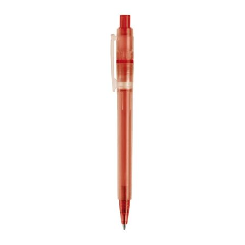 Kugelschreiber Baron '03 Ice Frosty Rot Weiß | 1-farbiger Siebdruck | 270° vom Clip | 45 mm x 25 mm | Nicht verfügbar