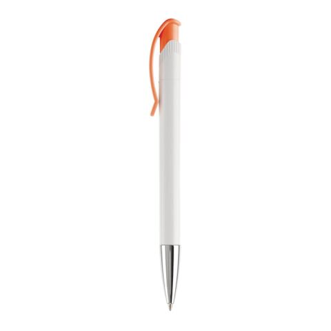 KS Apollo Metall Tip HC Weiss-Orange | 1-farbiger Siebdruck | in Verlängerung vom Clip | 45 mm x 25 mm | Nicht verfügbar