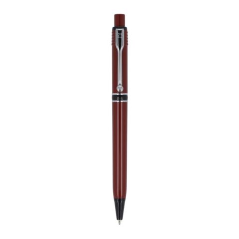 Kugelschreiber Raja Extra Weinrot-Schwarz | 1-farbiger Siebdruck | in Verlängerung vom Clip | 40 mm x 25 mm | Nicht verfügbar