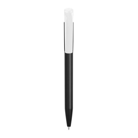 Kugelschreiber S45 Bio hardcolour Schwarz-Weiss | 1-farbiger Tampondruck | Clip | 25 mm x 6 mm | Nicht verfügbar