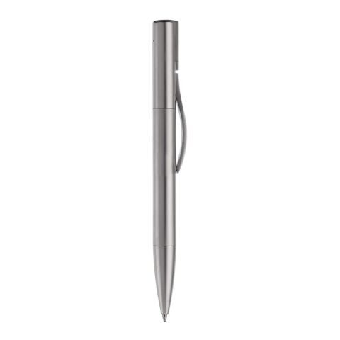 Metall USB Kugelschreiber 4GB Silber | Gravur | in Verlängerung vom Clip | 20 mm x 7 mm | Nicht verfügbar