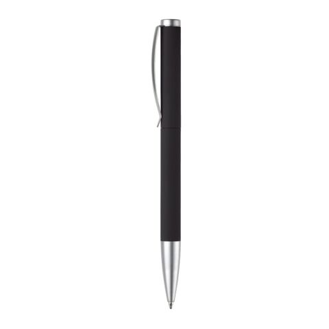 Kugelschreiber Modena weiche Berührung Schwarz | Gravur | 270° unter dem Clip | 25 mm x 6 mm | Nicht verfügbar