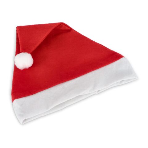 Weihnachtsmütze aus Filz Rot / Weiß | ohne Werbeanbringung | Nicht verfügbar | Nicht verfügbar
