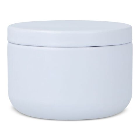 Asana unparfümierte Kerze auf Pflanzenbasis in recycelter Dose Weiss | ohne Werbeanbringung | Nicht verfügbar | Nicht verfügbar