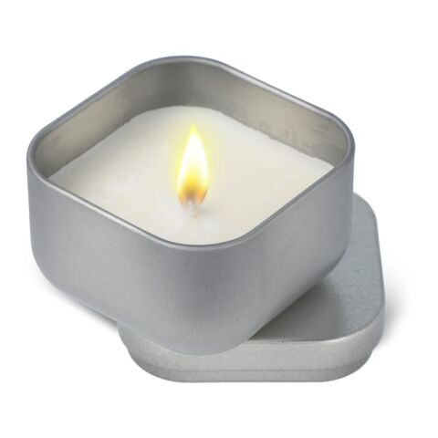 Ananda Duftkerze auf pflanzlicher Basis in recycelter Dose Silber | ohne Werbeanbringung | Nicht verfügbar | Nicht verfügbar