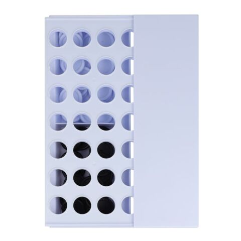 4-Gewinnt Spiel aus recycelten Materialien Weiss | ohne Werbeanbringung | Nicht verfügbar | Nicht verfügbar | Nicht verfügbar