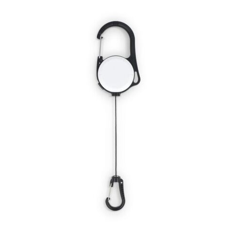 2-Wege-Karabiner-Kartenhalter Weiss